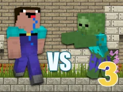 Hra Noob vs Zombies 3 online