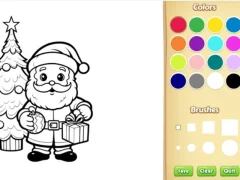 Hra Christmas Coloring Book For Kids online