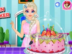 Hra Ice queen royal baker online