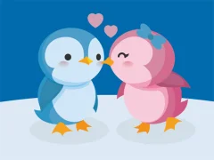 Hra Cute Penguin Puzzle online