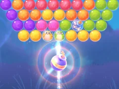 Hra Bubble Queen Cat online