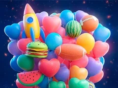 Hra Merge 3D - Match 3 Balloons online