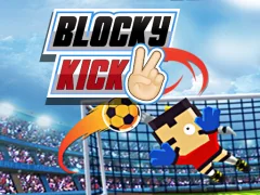Hra Blocky Kick 2 online