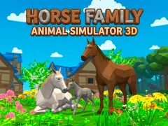 Hra Horse Family Animal Simulator 3D online