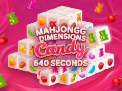Hra Mahjongg Dimensions Candy 640 seconds online