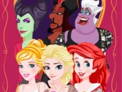 Hra Princess vs Villain Face Swap online