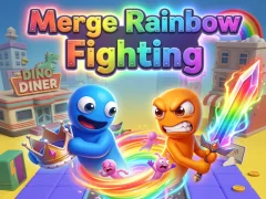 Hra Merge Rainbow Fighting online
