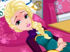 Hra Elsa Stomach Virus online