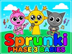 Hra Sprunki baby PHASE 3 online