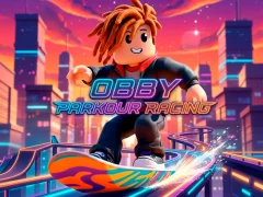 Hra Obby Parkour Racing online