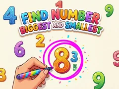 Hra Find Number Biggest and Smallest online