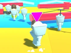 Hra Fall Boys Skibidi Toilet online
