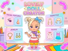 Hra Lovely Doll Creator online