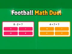 Hra Football Math Duel online