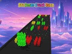 Hra Stickman Stack Race online