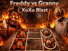 Hra Freddy vs Granny XoXo Blast online