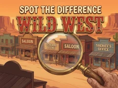 Hra Spot The Difference Wild West online