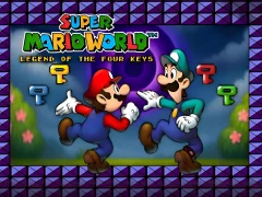 Hra Super Mario World Legend of the Four Keys online
