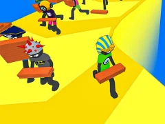 Hra Stickman Planks Fall online