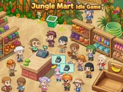 Hra Jungle Mart idle game online