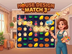 Hra House Design Match 3 online