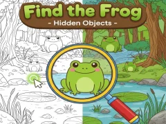 Hra Find the Frog Hidden Objects online