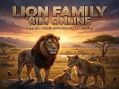 Hra Lion Family Sim Online online