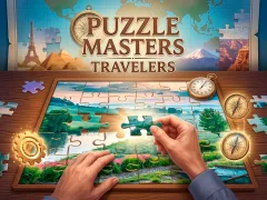 Hra Puzzle Masters: Travelers online