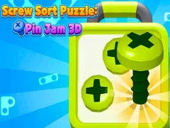 Hra Screw Sort Puzzle: Pin Jam 3D online