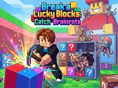 Hra Break a Lucky Blocks: Catch Brainrots online