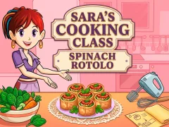 Hra Sara’s Cooking Class Spinach Rotolo online