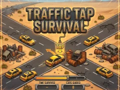 Hra Traffic Tap Survival online