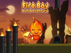 Hra Fire Boy Run Adventure online
