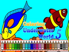 Hra Coloring Underwater World 5 online