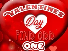 Hra Valentines Day Find Odd One online