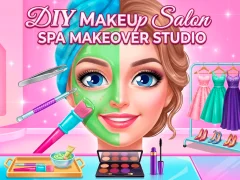 Hra DIY Makeup Salon Spa Makeover Studio online