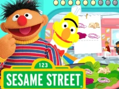 Hra 123 Sesame Street: Super Salad Diner online
