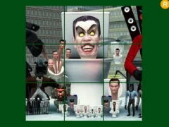 Hra Skibidi Toilet Sliding Puzzle online
