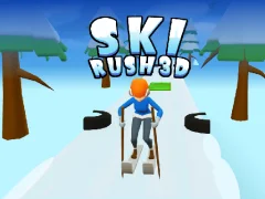 Hra Ski Rush 3d online