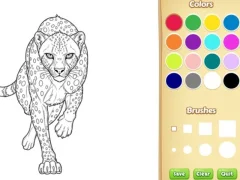 Hra Wild Animals Coloring Book online