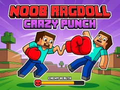 Hra Noob Ragdoll: Crazy Punch online