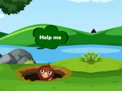 Hra Help Injured Bird Fallen Down online