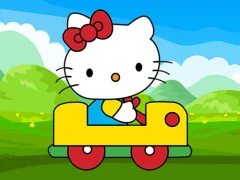 Hra Cute Kitty Car Jigsaw online