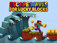 Hra Escape Waves for Lucky Blocks online