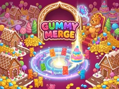 Hra Gummy Merge online