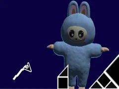 Hra Labubu Geometry Dash online