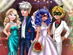 Hra Ladybug Wedding Royal Guests online