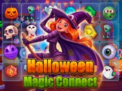 Hra Halloween Magic Connect online