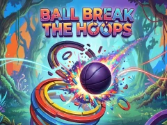 Hra Ball Break The Hoops online