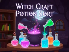 Hra Witch Craft Potion Sort online